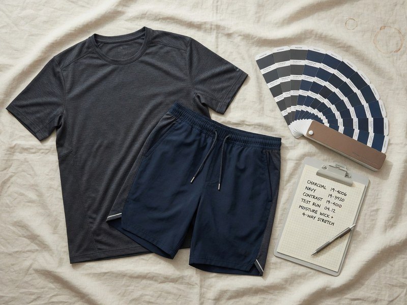 Training Wear Rebrand With Pantone Match
